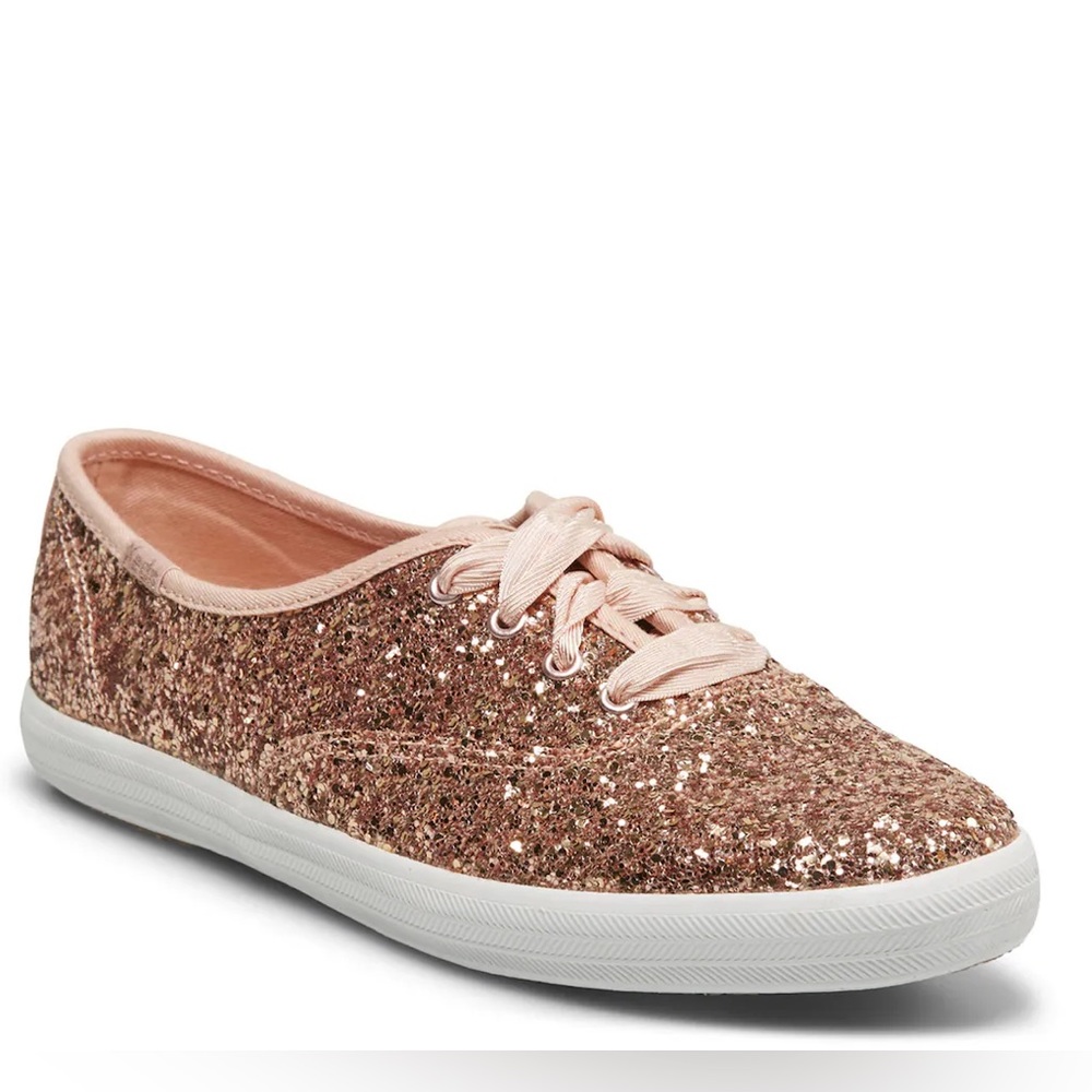 Keds for Kate Spade Glitter lace up shoes